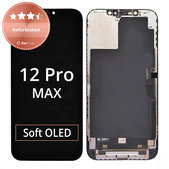 Displej pre iPhone 12 Pro Max, Dotykové sklo s rámom, Refurbished