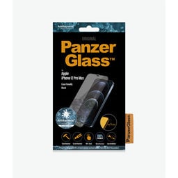 PanzerGlass - Tvrdené Sklo Case Friendly AB pre iPhone 12 Pro Max, čierna