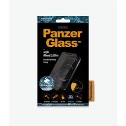 PanzerGlass - Tvrdené Sklo Privacy Case Friendly AB pre iPhone 12 a 12 Pro, čierna