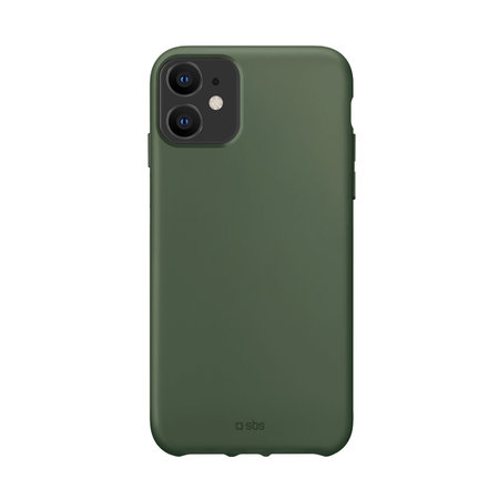 SBS - Puzdro TPU pre iPhone 12/12 Pro, recyklované, Eco balenie, zelená