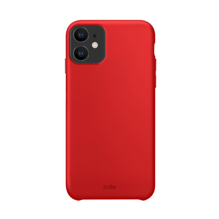 SBS - Puzdro TPU pre iPhone 12/12 Pro, recyklované, Eco balenie, červená