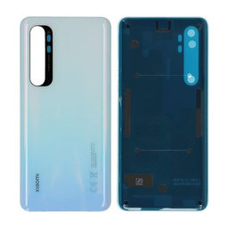 Xiaomi Mi Note 10 Lite - Batériový Kryt (Glacier White) - 550500006S1L Genuine Service Pack