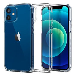 Spigen - Puzdro Ultra Hybrid pre iPhone 12 mini, transparentná