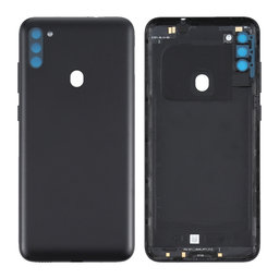 Samsung Galaxy M11 M115F - Batériový Kryt (Black) - GH81-19132A Genuine Service Pack
