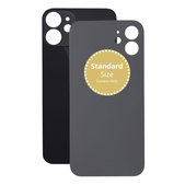Apple iPhone 12 Mini - Sklo Zadného Housingu (Black)