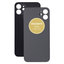 Apple iPhone 12 - Sklo Zadného Housingu (Black)