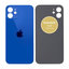 Apple iPhone 12 - Sklo Zadného Housingu (Blue)