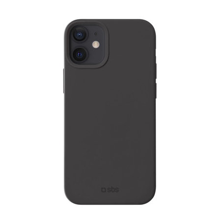 SBS - Puzdro Polo Plus MagSafe pre iPhone 12 mini, čierna