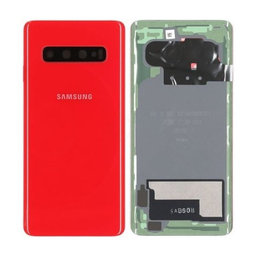 Samsung Galaxy S10 G973F - Batériový Kryt (Red) - GH82-18378H Genuine Service Pack