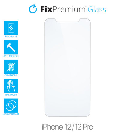 FixPremium Glass - Tvrdené Sklo pre iPhone 12 a 12 Pro