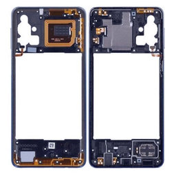 Samsung Galaxy M31s M317F - Stredný Rám (Mirage Blue) - GH97-25062B Genuine Service Pack