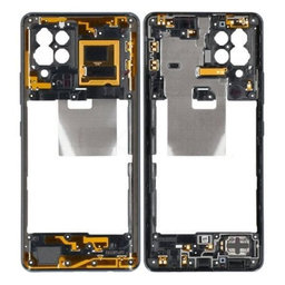 Samsung Galaxy A42 5G A426B - Stredný Rám (Prism Dot Black) - GH97-25855A Genuine Service Pack