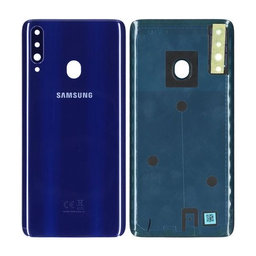 Samsung Galaxy A20s A207F - Batériový Kryt (Blue) - GH81-19447A Genuine Service Pack