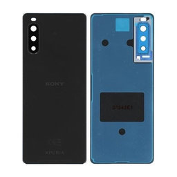 Sony Xperia 10 II - Batériový Kryt (Black) - A5019526A Genuine Service Pack