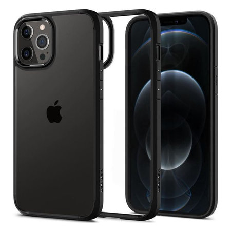 Spigen - Puzdro Ultra Hybrid pre iPhone 12 Pro Max, čierna