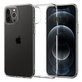 Spigen - Puzdro Liquid Crystal pre iPhone 12 a 12 Pro, Crystal Clear