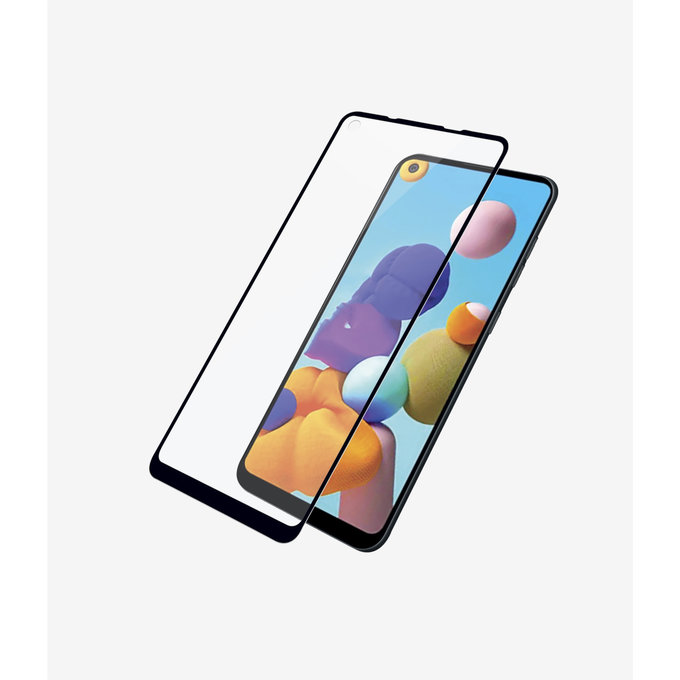 PanzerGlass - Tvrdené Sklo Case Friendly pre Samsung Galaxy A21, black