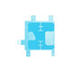 Samsung Galaxy S21 Ultra G998B - Lepka pod Batériu Adhesive - GH02-22076A Genuine Service Pack
