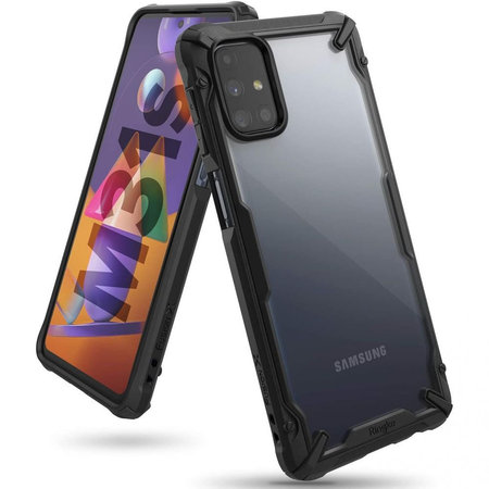 Ringke - Puzdro Fusion X pre Samsung Galaxy M31s, čierna