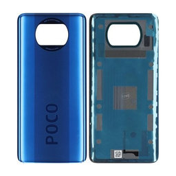 Xiaomi Poco X3 NFC - Batériový Kryt (Cobalt Blue) - 55050000H46D Genuine Service Pack