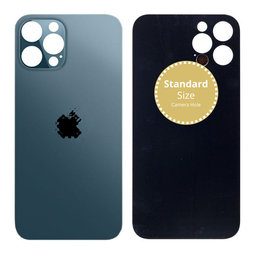 Apple iPhone 12 Pro Max - Sklo Zadného Housingu (Blue)
