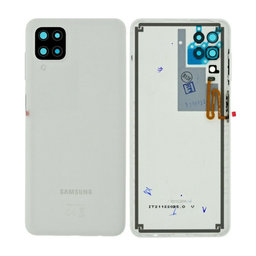 Samsung Galaxy A12 A125F - Batériový Kryt (White) - GH82-24487B Genuine Service Pack