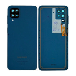 Samsung Galaxy A12 A125F - Batériový Kryt (Blue) - GH82-24487C Genuine Service Pack