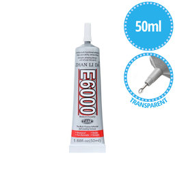 Adhesive Lepidlo E6000 - 50ml (Transparentná)