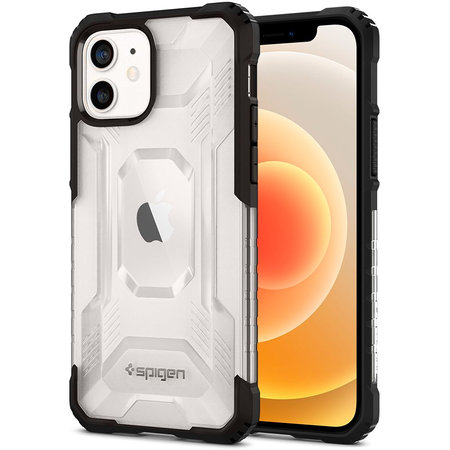 Spigen - Puzdro Nitro Force pre iPhone 12/12 Pro, čierna