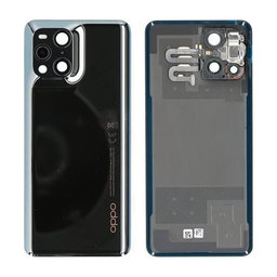 Oppo Find X3 Pro - Batériový Kryt (Gloss Black) - 6561752 Genuine Service Pack