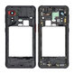 Samsung Galaxy Xcover 5 G525F - Stredný Rám (Black) - GH98-46354A Genuine Service Pack