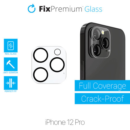 FixPremium Glass - Tvrdené Sklo zadnej kamery pre iPhone 12 Pro
