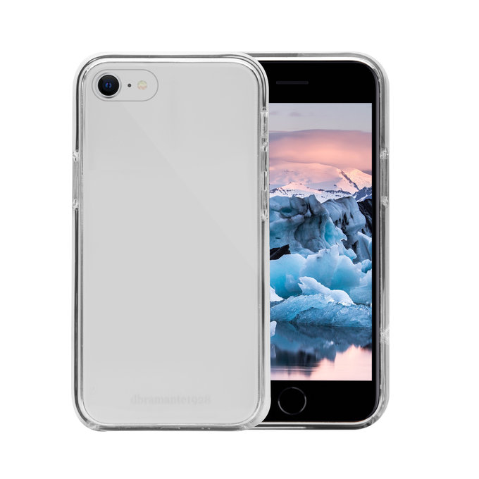 dbramante1928 - Puzdro Iceland pre iPhone SE 2020/8/7/6, transparentná