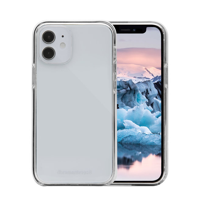 dbramante1928 - Puzdro Iceland pre iPhone 12 mini, transparentná