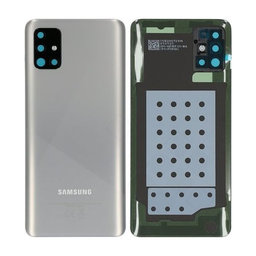 Samsung Galaxy A51 A515F - Batériový Kryt (Haze Crush Silver) - GH82-21653F Genuine Service Pack