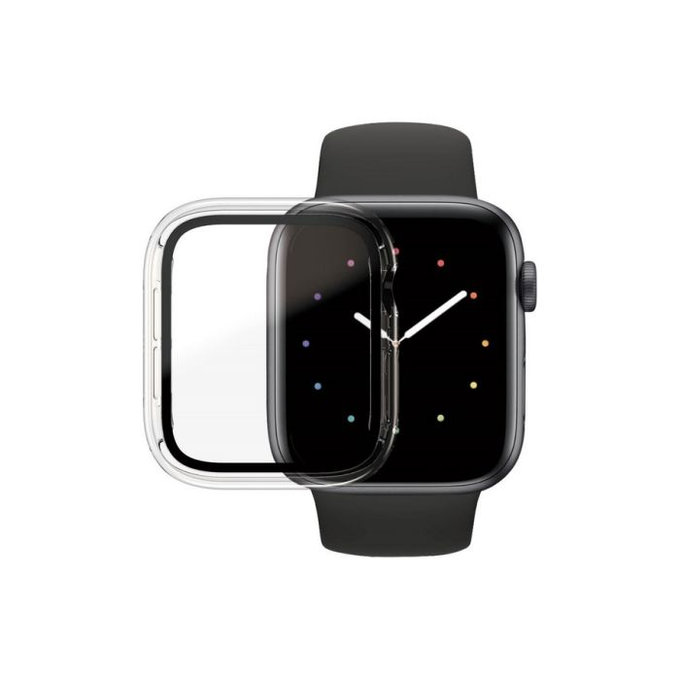 PanzerGlass - Tvrdené Sklo Full Body AB pre Apple Watch 4, 5, 6, SE (1st gen) a SE (2nd gen) 44mm, transparentná