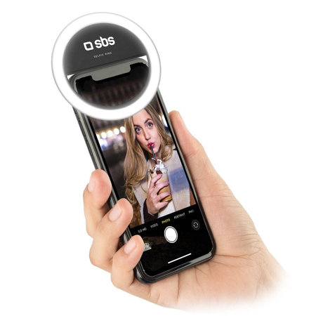 SBS - Selfie Kruhové Svetlo pre Smartphone