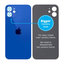 Apple iPhone 12 - Sklo Zadného Housingu so Zväčšeným Otvorom na Kameru (Blue)