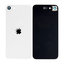 Apple iPhone SE (2nd Gen 2020) - Sklo Zadného Housingu + Sklíčko Zadnej Kamery (White)