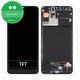 Samsung Galaxy A30s A307F - LCD Displej + Dotykové Sklo + Rám (Prism Crush Black) TFT