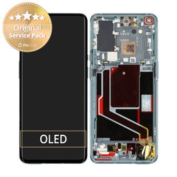 OnePlus 9 Pro - LCD Displej + Dotykové Sklo + Rám (Pine Green) - 1001100045 Genuine Service Pack