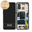 OnePlus 9 - LCD Displej + Dotykové Sklo + Rám (Astral Black) - 1001100053 Genuine Service Pack