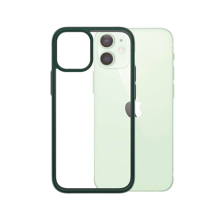 PanzerGlass - Puzdro ClearCase AB pre iPhone 12 mini, green