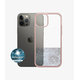 PanzerGlass - Puzdro ClearCase AB pre iPhone 12/12 Pro, rose gold