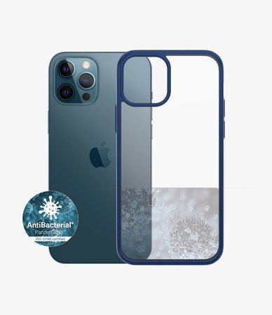 PanzerGlass - Puzdro ClearCase AB pre iPhone 12 a 12 Pro, blue