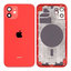 Apple iPhone 12 - Zadný Housing (Red)