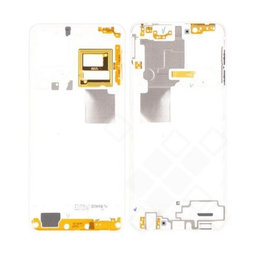 Samsung Galaxy A22 A225F - Stredný Rám (White) - GH98-46652B Genuine Service Pack
