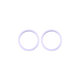 Apple iPhone 11, 12, 12 Mini - Rám Sklíčka Zadnej Kamery (Purple) - 2ks