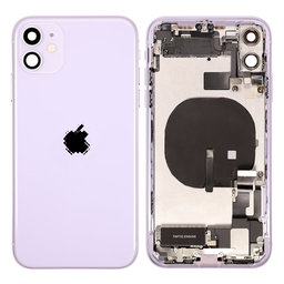 Apple iPhone 11 - Zadný Housing s Malými Dielmi (Purple)