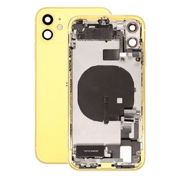 Apple iPhone 11 - Zadný Housing s Malými Dielmi (Yellow)